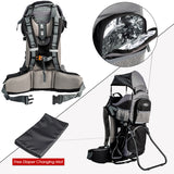 ClevrPlus Baby Backpack Hiking Child Carrier, Black (CL_CRS600231) - Alt Image 8