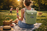 ClevrPlus Convertible Beach Tote Backpack, Green – Waterproof EVA Beach Bag with Removable Straps & Lid, Sandproof Rubber Beach Tote, Lightweight Pool Bag (CL_CLP807101) - Alt Image 4