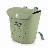 ClevrPlus Convertible Beach Tote Backpack, Green – Waterproof EVA Beach Bag with Removable Straps & Lid, Sandproof Rubber Beach Tote, Lightweight Pool Bag (CL_CLP807101) - Alt Image 7