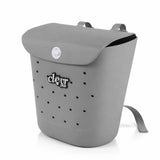 ClevrPlus Convertible Beach Tote Backpack, Grey – Waterproof EVA Beach Bag with Removable Straps & Lid, Sandproof Rubber Beach Tote, Lightweight Pool Bag (CL_CLP807104) - Alt Image 9