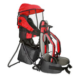 ClevrPlus Hiking Child Carrier Backpack Cross Country, Red (CL_CRS600201) - Alt Image 1