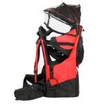 Deluxe Baby Backpack Child Carrier, Red |  ClevrPlus Carriers.