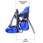 Cross Country Child Carrier, Blue |  ClevrPlus Carriers.