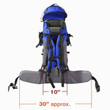 Cross Country Child Carrier, Blue |  ClevrPlus Carriers.