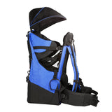 Deluxe Baby Backpack Child Carrier, Blue |  ClevrPlus Carriers.