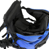 Deluxe Baby Backpack Child Carrier, Blue |  ClevrPlus Carriers.