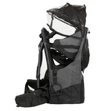 Deluxe Baby Backpack Child Carrier, Grey |  ClevrPlus Carriers.