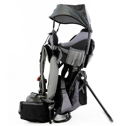 cleleo mini backpack Canyonero Baby Backpack Child Carrier, Midnight Black