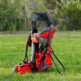 ClevrPlus Baby Backpack Hiking Child Carrier, Red (CL_CRS600232) - Alt Image 8