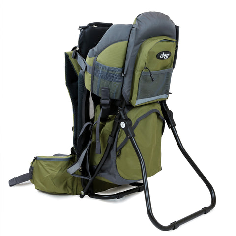 ClevrPlus Baby Backpack Hiking Child Carrier, Army Green (CL_CRS600234) - Main Image