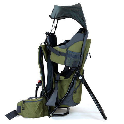 1 year old hiking backpack Canyonero Baby Backpack Child Carrier, Army Green
