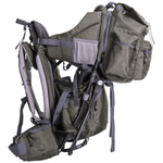 ClevrPlus Urban Explorer Baby Backpack Cross Country Child Carrier with Detachable Bag, Green (CL_CRS600241) - Alt Image 9