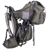 ClevrPlus Urban Explorer Baby Backpack Cross Country Child Carrier with Detachable Bag, Green (CL_CRS600241) - Alt Image 9