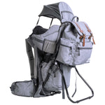 Urban Explorer Baby Backpack Cross Country Child Carrier with Detachable Bag, Gray (CL_CRS600242) - Alt Image 1