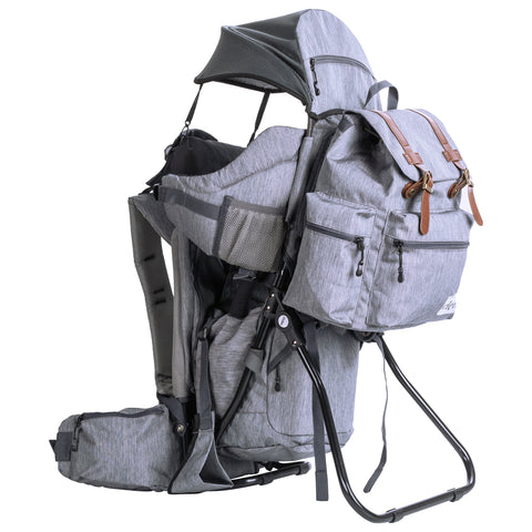 best baby hiking backpack for older babies Urban Explorer Baby Backpack Child Carrier, Heather Gray