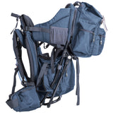 ClevrPlus Urban Explorer Baby Backpack Cross Country Child Carrier with Detachable Bag, Blue (CL_CRS600243) - Alt Image 2
